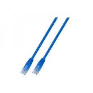 RJ45 Patch cable U/UTP, Cat.6, PVC, CCA, blue