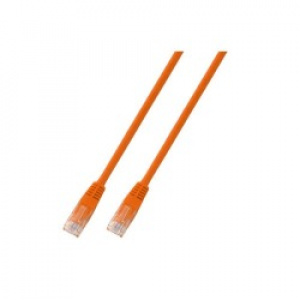 RJ45 Patchkabel U/UTP, Cat.6, PVC, CCA, orange