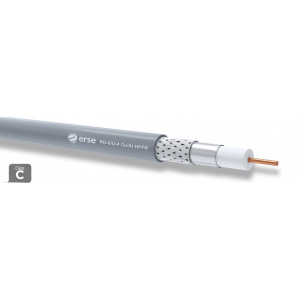 Erse Kablo - RG 6/U-4 Cu/Al HFFR