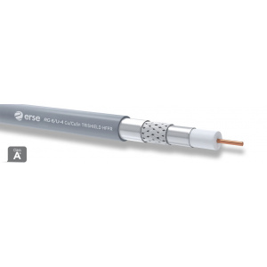 Erse Kablo - RG 6/U-4 Cu/CuSn TRISHIELD HFFR
