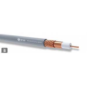 Erse Kablo - RG 6/U-6 Cu/Cu HFFR