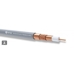 Erse Kablo - RG 6/U-6 Cu/Cu TRISHIELD HFFR