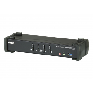 Aten 4-Port USB 3.0 4K DisplayPort KVMP™ Switch (Cables included)