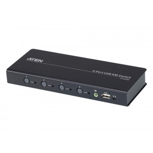 Aten 4-port USB Boundless KM Switch (Cables included)