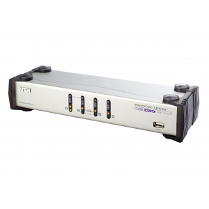 Aten 4-Port USB VGA Dual Display/Audio KVMP™ Switch